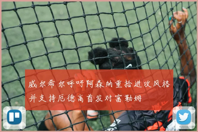 威尔希尔呼吁阿森纳重拾进攻风格并支持厄德高首发对富勒姆