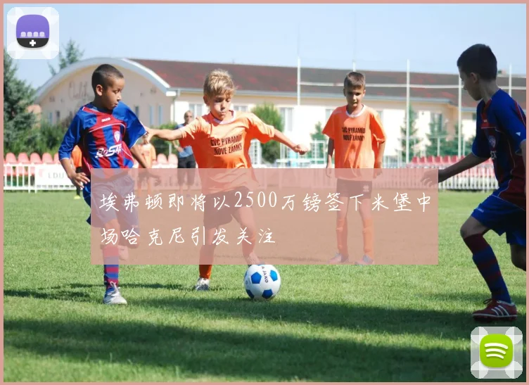 埃弗顿即将以2500万镑签下米堡中场哈克尼引发关注